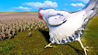 NEW Giant Chicken Unit vs Zombies - Ultimate Epic Battle Simulator 2