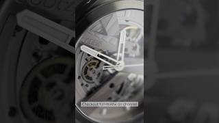 Code41 - Day 41….awesome skeleton dial #watchreviews #microbrand #shorts @CODE41Watches