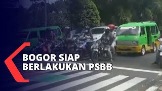 Jelang PSBB, Seperti Ini Kondisi Jalan di Kota Bogor