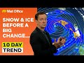 10 Day Trend 20/11/2024 – More snow then what? – Met Office weather forecast UK