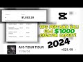 Tips Mendapatkan $1000 Pertama Sebagai Creator CapCut 2024!