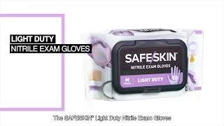 SAFESKIN* Light Duty Nitrile Exam Gloves - Crafting READY.