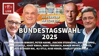 Die Bundestagswahl LIVE bei Tichys Einblick mit Roland Tichy und Markus Langemann