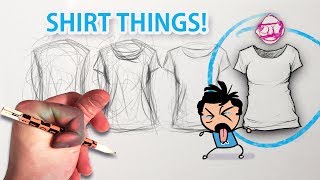 Can’t draw clothes? Watch this 👌(wrinkles, folds, creases)