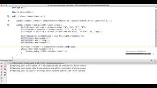 Common iterator for several collections in Java