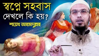 স্বপ্নে সহ*বাস করতে দেখলে কি গুনাহ হবে? শায়েখ আহমাদুল্লাহ।