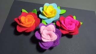 How to Make DIY felt flower easy