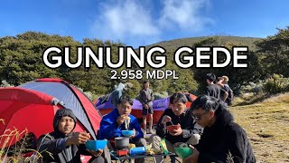 PENDAKIAN GUNUNG GEDE PANGRANGO||Penuh canda tawa yang melelahkan Bersama bargotik