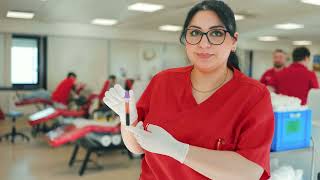 Haema plasma donation center operator explains her day in the life