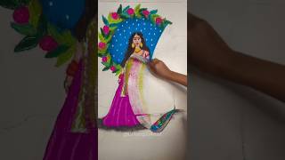 Trending Reverse rangoli | #marathisong #marathimulgi #rangoli #subscribe #newrangoli #trend #shorts