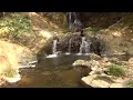 琴弾の滝　２　紅葉　（岡山県美作市） kotobiki no taki waterfall in mimasaka city okayama prefecture