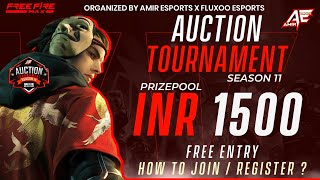 How to Join/Register Auction Tournament S-11 by amir eSports