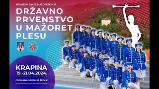 DRŽAVNO MAŽORET PRVENSTVO KRAPINA 2024.