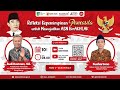 [WEBINAR] Refleksi Kepemimpinan Pancasila Untuk Mewujudkan ASN BerAKHLAK