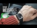 How to Stop Messages on Apple Watch (tutorial)