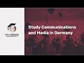 Study Communications and Media in Germany