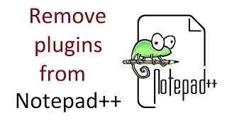 How to remove/uninstall plugin from Notepad++