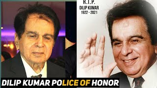 #DilipKumar#Maharashtra State Police honor for Late Legendary Actor #DilipKumar as the funeral