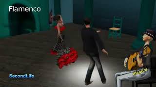 Flamenco Alegrias アレグリアス SecondLife フラメンコギター：近藤ナオ