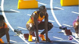 OMG Greatest 100M History Shericka jackson Destroyed Tia clayton \u0026 Shelly ann fraser pryce