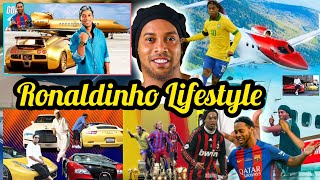 Ronaldinho Luxury Lifestyle 2023 | Bio, Income, Net Worth, Cars, Goals, Private Jet, Yacht, House