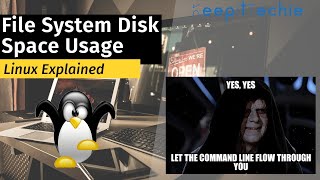 DF Command | View Available \u0026 Used disk space in Linux