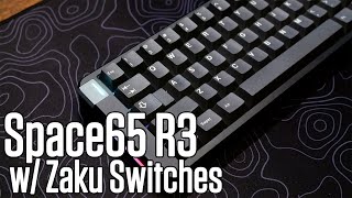 Space65 R3 (Shadow) - Zaku Linear Switches