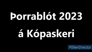 Þorrablótsmyndband 2023 - Kópasker - Teaser