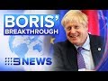 Boris Johnson backing his Brexit 'breakthrough' | Nine News Australia