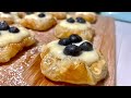 making the world s best homemade blueberry custard danish pastries