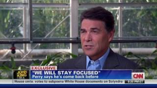John King, USA - Perry: I know how to secure the border