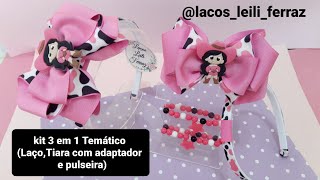 3-in-1 Kit (Bow, Tiara and Bracelet)