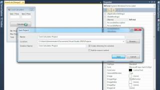 CS111 - Cost Calculator Visual Basic Project