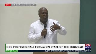 NDC Professionals Forum on State Of The Economy- The Market Place on JoyNews (6-9-21)