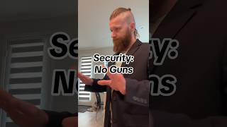 Security said no guns #arms #comedy #shorts #muscle