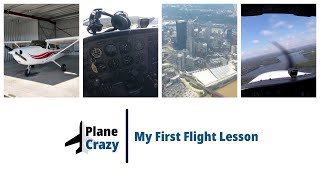 My First Flight Lesson | KPJC - KUCP - KPJC | Cessna 172