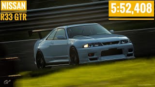 GT7 Nurburgring Nordschleife | Nissan R33 GTR Engine Swap