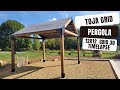 DIY Toja Grid 12x12 Pergola Build - It's DEFINITELY WORTH IT!