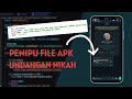 TUTORIAL ISENGIN BALIK PENIPU FILE APK BERKEDOK UNDANGAN NIKAH. GAS SAMPE DIA TUTUP AKUN WKWK!