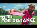 Two Simple Ways to Gain Distance in Disc Golf with NO FORM CHANGE! | Beginner Disc Golf Tips