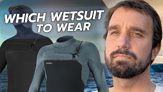 SURFING WETSUIT TEMPERATURE GUIDE - How To Choose the Right Wetsuit Thickness