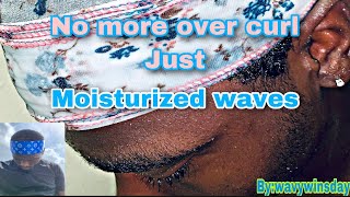 No more over curling|Moisturized waves| unique technique| how to get waves for beginners