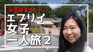 【女子ソロ旅】最初の目的地道の駅こぶちさわで車中飯を食べる(^^♪