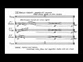 Alan Hovhaness - Requiem and Resurrection for Brass and Percussion, Op. 224 (1968) [Score-Video]