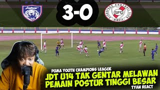 INILAH KUALITAS BOLASEPAK BINAAN MALAYSIA 🔴 JDT U14 3-0 SINGAPORE FC U14