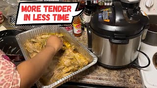 Instant Pot Turkey Wings Cooked in 1 Hour Compared To 3 Hours In The Oven | Soul Food Recipes