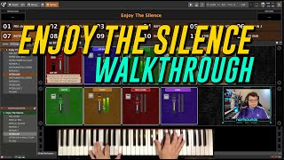 Enjoy The Silence Gig Performer 5 Arturia V-Collection X 80s Set 3 Demo and WALKTHROUGH