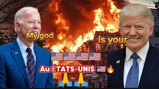 🚨Los Angeles et california EST en feu 🔥🔥 USA 🇺🇸 la pète les maison 🏡 sur décapité que dieu protège🙏