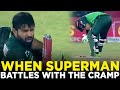 When Superman Mohammad Rizwan Battles With The Cramp | #CWC23 | PCB | MZ2A