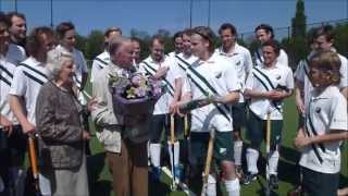 Jubilaris Eddy Lusterman 70 jaar lid van MHC